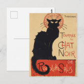 Tournée du Chat Noir  ポストカード (正面/裏面)