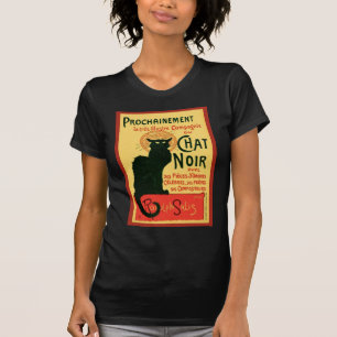 Tourneee du Chat NoirのSteinlenのファインアート Tシャツ