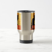 Tourneee du Chat NoirのSteinlenの黒猫のヴィンテージ トラベルマグ (中央)