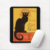 Tourneee du Chat NoirのSteinlenの黒猫のヴィンテージ マウスパッド (マウス)