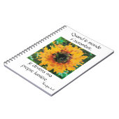 Tournesol jaune pixel art  ノートブック (左側)