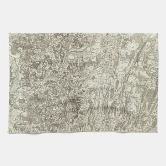 Tournus、Lonsle Saunier キッチンタオル (横)