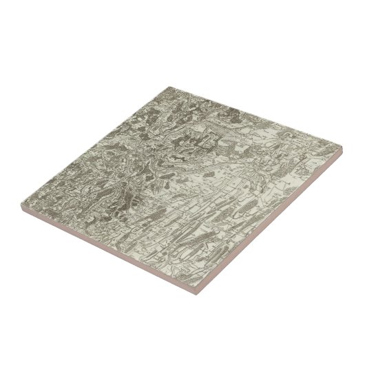 Tournus、Lonsle Saunier タイル (側面)