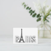 Tours Eiffel PARIS 名刺 (スタンド正面)