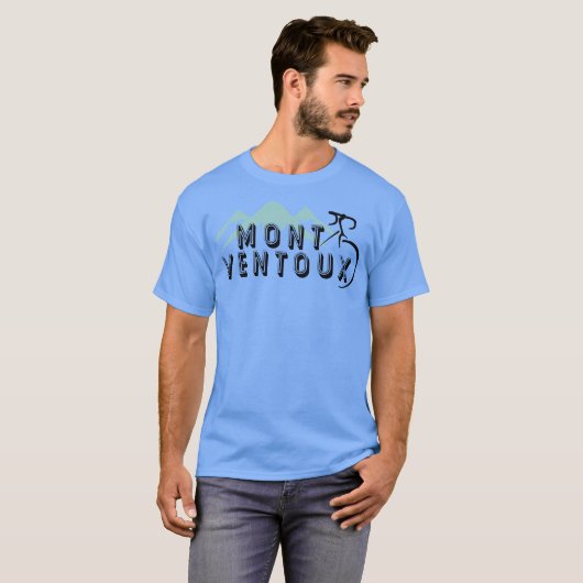 TOURS FRANCE DE MONT VENTOUX Tシャツ (正面フル)