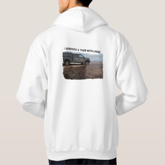 Tours with Louise パーカ (裏面)