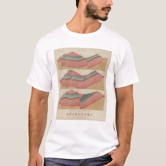 Tourtelotte公園の鉱山地区シート2 Tシャツ (正面)