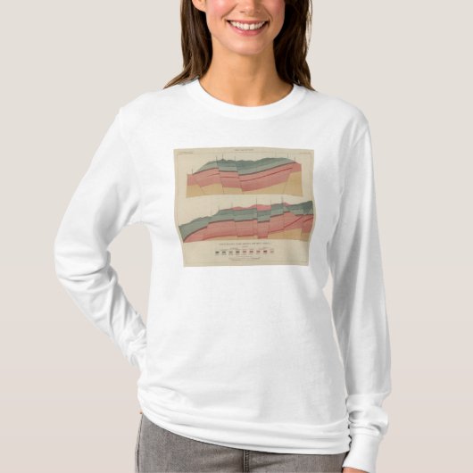 Tourtelotte公園の鉱山地区シート Tシャツ (正面)