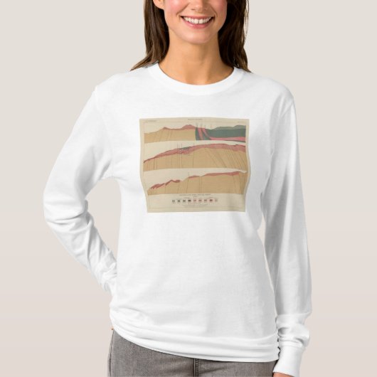 Tourtelotte公園特別なシートの地図 Tシャツ (正面)