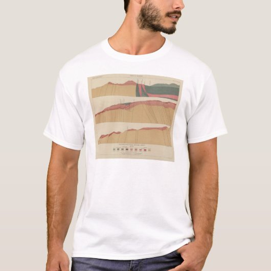 Tourtelotte公園特別なシートの地図 Tシャツ (正面)