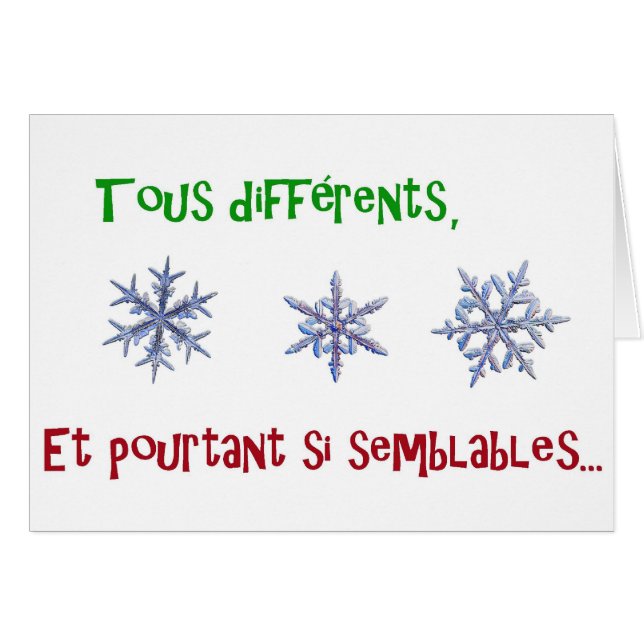 tous différentsとpourtant siのsemblables (正面横)