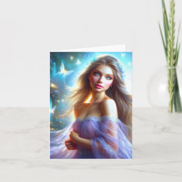 Tout commence avec une bonne énergie, belle carte サンキューカード