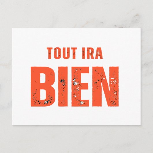 Tout Ira Bien ポストカード (正面)