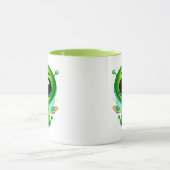 Tout petit extraterrestre avec pistolet à bulles. マグカップ (中央)