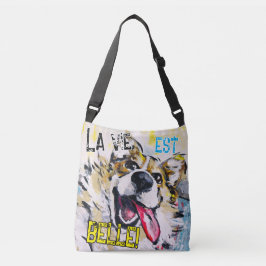 Tout sourire La vie est belle! クロスボディバッグ