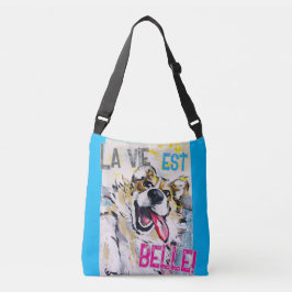 Tout sourire La vie est belle! クロスボディバッグ