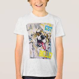 Tout sourire La vie est belle! T-shirt トライブレンドTシャツ