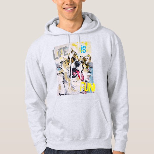Tout sourire Life is fun! パーカ (正面)
