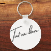 Tout Va Bien - Stroopwafel & Piano鍵ホルダー キーホルダー (裏面)