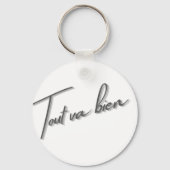 Tout Va Bien - Stroopwafel & Piano鍵ホルダー キーホルダー (裏面)