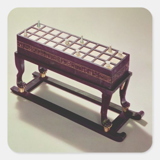 Toutankhamunの墓からゲーミングボード スクエアシール (正面)
