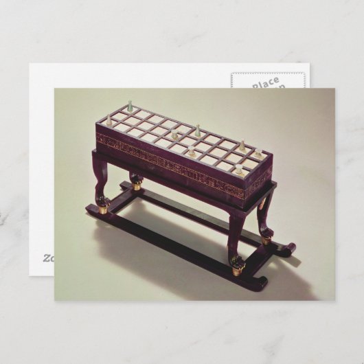 Toutankhamunの墓からゲーミングボード ポストカード (正面/裏面)