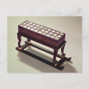 Toutankhamunの墓からゲーミングボード ポストカード