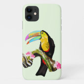 Toutcan Bird iPhoneケース – カスタム色 Case-Mate iPhoneケース (裏面)