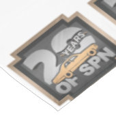 Tovaglia 20 anni di Supernatural  テーブルクロス (アングル)