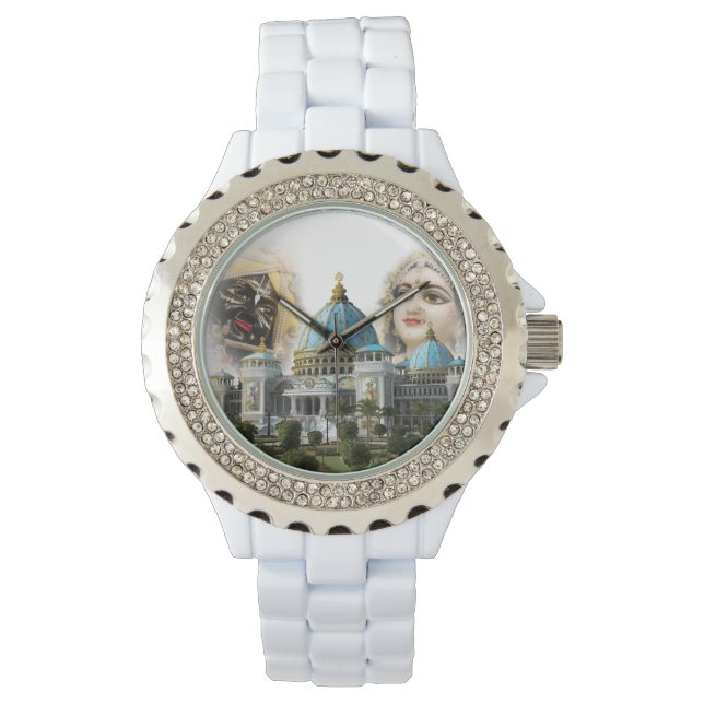 TOVP/Radha Madhava Rhinestone/Enamel Watch 腕時計 (正面)