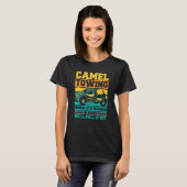 Tow Truck Camel towing when it's wedged Tシャツ (正面フル)