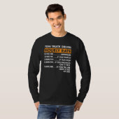 Tow Truck Driver Hourly Rate Tow Truck Operator Tシャツ (正面フル)