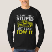 Tow Truck Driver Wrecker Towing Tシャツ (正面)