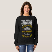 Tow Trucker Tow Truck Driver Tow Operator Breakdow スウェットシャツ (正面フル)