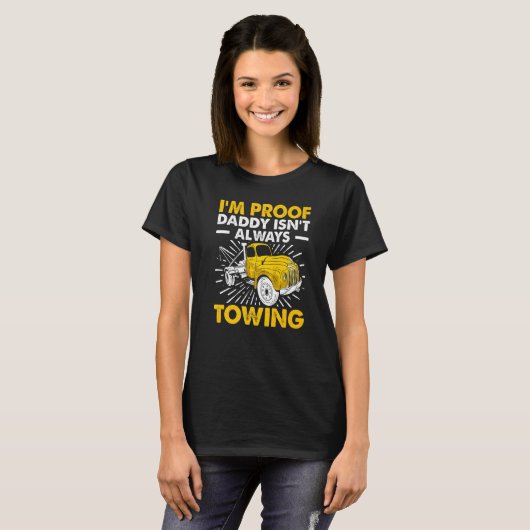 Tow Trucker Tow Truck Driver Tow Operator Breakdow Tシャツ (正面フル)