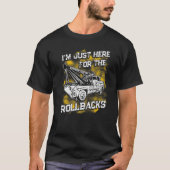 Tow Trucker Tow Truck Driver Tow Operator Breakdow Tシャツ (正面)