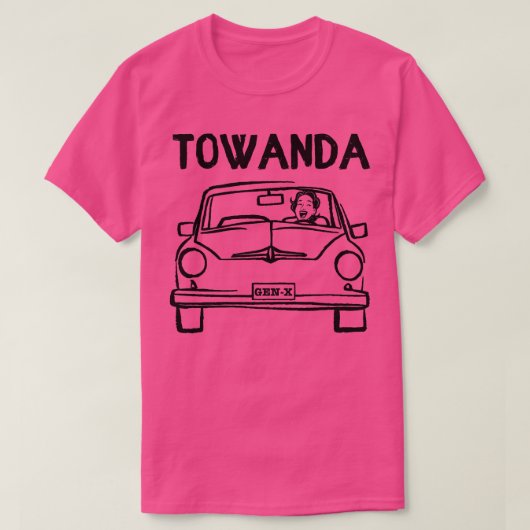 TOWANDA Tシャツ (デザイン正面)