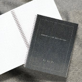 'Towards a Life Well-Written' Tweed Graduation ノートブック