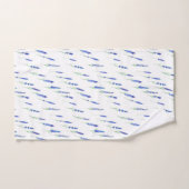 Towel Set - Lavender Patterns バスタオルセット (ハンドタオル)