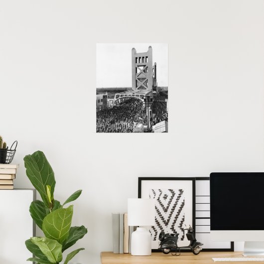 Tower Bridge 1935 Photo Poster  ポスター (ホームオフィス)