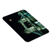 Tower Bridge at Night，ロンドン，イギリス マグネット (右側)