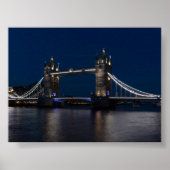 Tower bridge by night ポスター (正面)