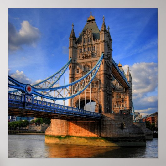Tower bridge London ポスター (正面)