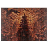 Tower Fire Cutting Board カッティングボード (正面)