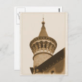 Tower in Barcelona，スペインはがき ポストカード (正面/裏面)