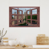 Tower Of London 6ペインオープンウィンドウポスター ポスター (キッチン)