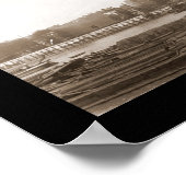 Tower of London Bridge写真1909 ポスター (角)