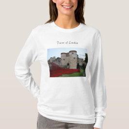Tower of London Women's long sleed shirt（ロンドン女性長袖シ Tシャツ
