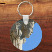 Tower of Pisa column詳細,イタリア – keychain キーホルダー (正面)