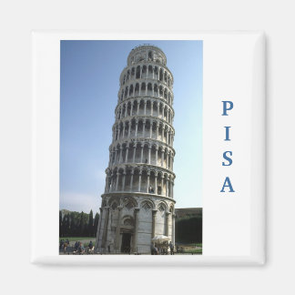 "Tower of Pisa, Italy"冷蔵庫用マグネット マグネット